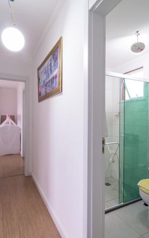 Apartamento à venda com 83m², 3 quartos e 1 vaga Apartamento à venda com 83m², 3 quartos e 1 vagaCorredor