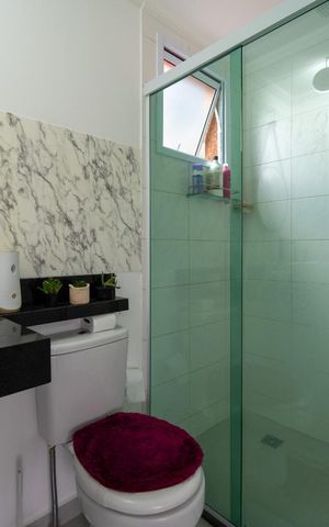 Apartamento à venda com 83m², 3 quartos e 1 vaga Apartamento à venda com 83m², 3 quartos e 1 vagaBanheiro da Suíte