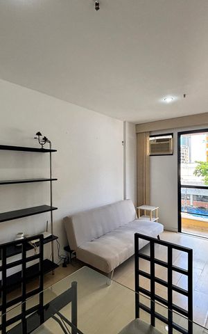 Apartamento para alugar com 38m², 1 quarto e 1 vaga Apartamento para alugar com 38m², 1 quarto e 1 vagaSala