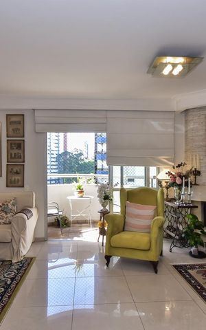 Apartamento para alugar com 120m², 3 quartos e 2 vagasSala