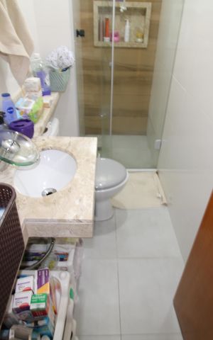 Apartamento à venda com 55m², 2 quartos e sem vagaBanheiro Social