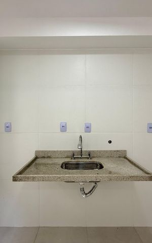 Apartamento à venda com 43m², 1 quarto e sem vaga Apartamento à venda com 43m², 1 quarto e sem vagaCozinha