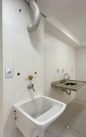 Apartamento à venda com 43m², 1 quarto e sem vaga Apartamento à venda com 43m², 1 quarto e sem vagaÁrea de Serviço