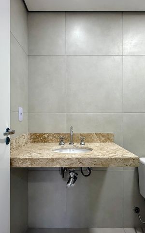 Apartamento à venda com 43m², 1 quarto e sem vaga Apartamento à venda com 43m², 1 quarto e sem vagaBanheiro Suíte