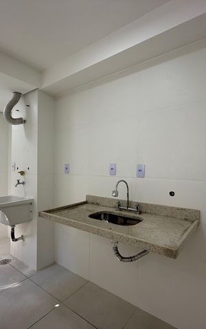 Apartamento à venda com 43m², 1 quarto e sem vaga Apartamento à venda com 43m², 1 quarto e sem vagaCozinha