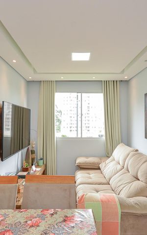 Apartamento à venda com 44m², 2 quartos e 1 vaga Apartamento à venda com 44m², 2 quartos e 1 vagaSala