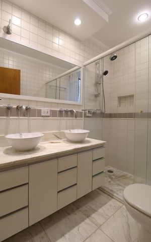 Apartamento à venda com 106m², 3 quartos e 1 vagaBanheiro Social