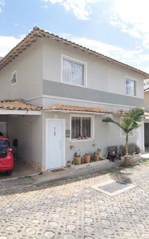 Casa de condomínio à venda com 79m², 2 quartos e 1 vagaFachada