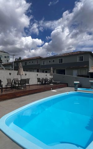Casa de condomínio à venda com 79m², 2 quartos e 1 vaga Casa de condomínio à venda com 79m², 2 quartos e 1 vagaPiscina