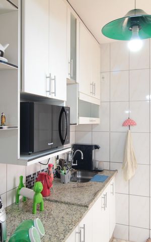 Casa de condomínio à venda com 79m², 2 quartos e 1 vagaCozinha