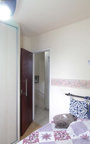 Casa de condomínio à venda com 79m², 2 quartos e 1 vagaQuarto 1