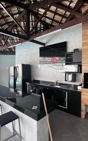 Casa de condomínio à venda com 79m², 2 quartos e 1 vaga Casa de condomínio à venda com 79m², 2 quartos e 1 vagaÁrea Gourmet