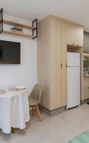 Studio à venda com 25m², 1 quarto e sem vaga Studio à venda com 25m², 1 quarto e sem vagaStudio