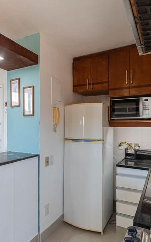 Apartamento à venda com 47m², 1 quarto e sem vagaCozinha e Área de Serviço