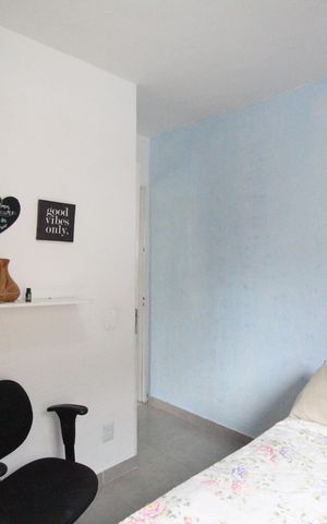 Apartamento à venda com 52m², 2 quartos e 1 vagaQuarto 1