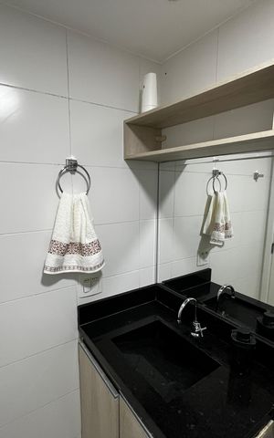 Apartamento à venda com 57m², 2 quartos e 1 vagaBanheiro