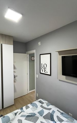 Apartamento à venda com 57m², 2 quartos e 1 vagaQuarto  2