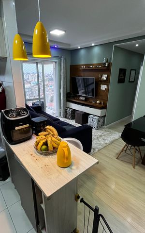 Apartamento à venda com 57m², 2 quartos e 1 vagaSala/Cozinha
