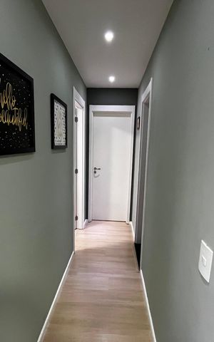Apartamento à venda com 57m², 2 quartos e 1 vagaCorredor