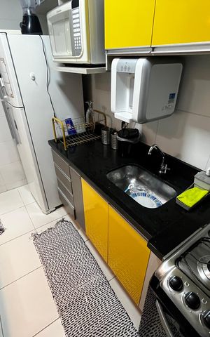Apartamento à venda com 57m², 2 quartos e 1 vagaCozinha