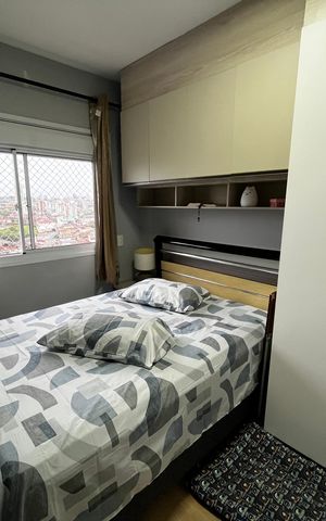 Apartamento à venda com 57m², 2 quartos e 1 vagaQuarto  2