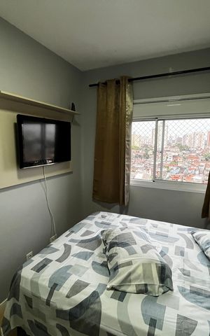 Apartamento à venda com 57m², 2 quartos e 1 vagaQuarto  2