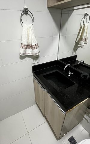 Apartamento à venda com 57m², 2 quartos e 1 vagaBanheiro