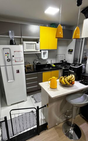 Apartamento à venda com 57m², 2 quartos e 1 vagaSala/Cozinha
