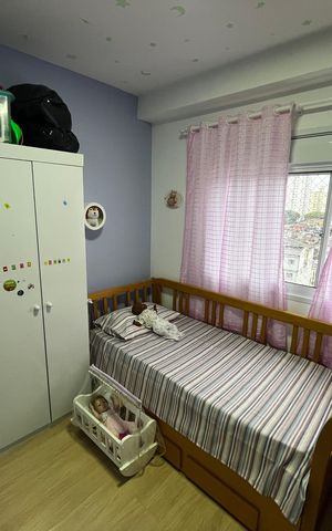 Apartamento à venda com 57m², 2 quartos e 1 vagaQuarto 1