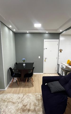 Apartamento à venda com 57m², 2 quartos e 1 vagaSala
