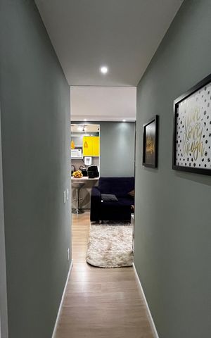 Apartamento à venda com 57m², 2 quartos e 1 vagaCorredor