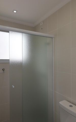 Apartamento à venda com 124m², 3 quartos e 3 vagasBanheiro da suíte 1
