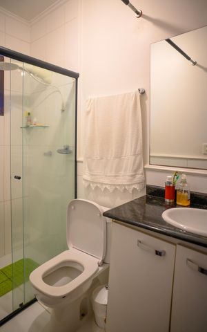 Casa à venda com 125m², 2 quartos e 2 vagasBanheiro Quarto 2 - Suite