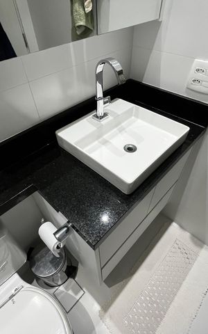 Apartamento à venda com 126m², 3 quartos e 2 vagas Apartamento à venda com 126m², 3 quartos e 2 vagasBanheiro da Suíte 1