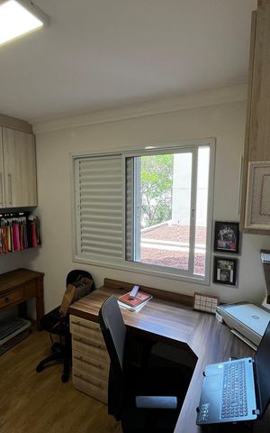 Apartamento à venda com 126m², 3 quartos e 2 vagas Apartamento à venda com 126m², 3 quartos e 2 vagasQuarto 2 / Escritório