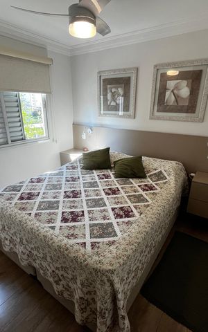 Apartamento à venda com 126m², 3 quartos e 2 vagas Apartamento à venda com 126m², 3 quartos e 2 vagasQuarto Suíte 3
