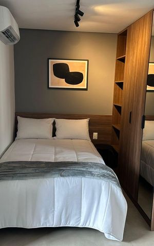Studio à venda com 27m², 1 quarto e sem vaga