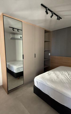 Studio à venda com 27m², 1 quarto e sem vaga