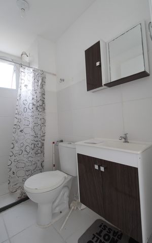 Apartamento para alugar com 46m², 2 quartos e 1 vagaBanheiro Social