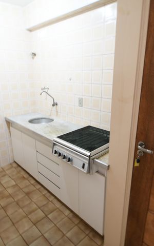 Studio à venda com 38m², 1 quarto e sem vagaCozinha