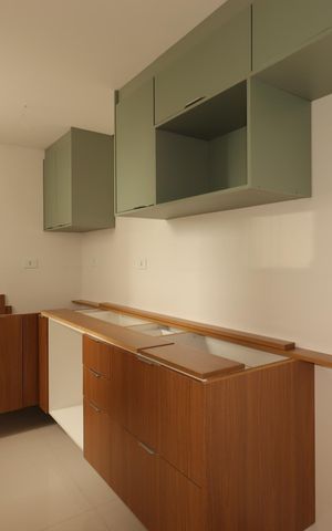 Apartamento à venda com 62m², 3 quartos e 2 vagasCozinha e Área de Serviço