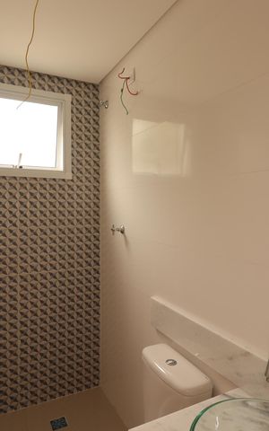 Apartamento à venda com 62m², 3 quartos e 2 vagasBanheiro Social