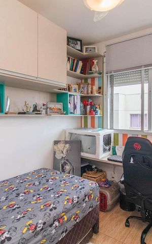 Apartamento à venda com 57m², 2 quartos e 1 vagaQuarto 1