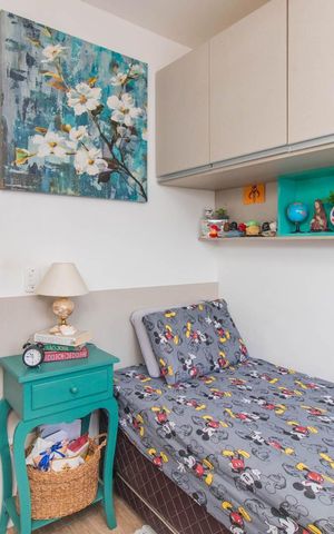 Apartamento à venda com 57m², 2 quartos e 1 vagaQuarto 1
