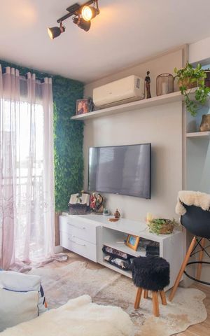 Apartamento à venda com 57m², 2 quartos e 1 vagaSala