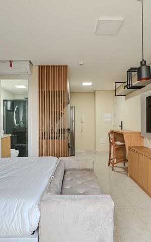 Studio para alugar com 25m², 1 quarto e sem vagaStudio
