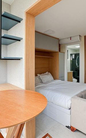 Studio para alugar com 25m², 1 quarto e sem vagaStudio