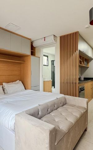 Studio para alugar com 25m², 1 quarto e sem vagaStudio