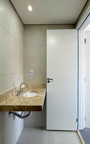 Apartamento à venda com 35m², 1 quarto e sem vaga Apartamento à venda com 35m², 1 quarto e sem vagaBanheiro Suíte