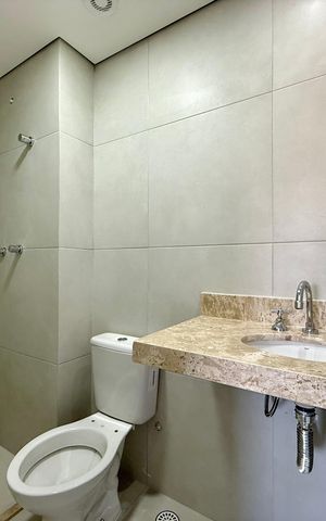 Apartamento à venda com 35m², 1 quarto e sem vaga Apartamento à venda com 35m², 1 quarto e sem vagaBanheiro Suíte
